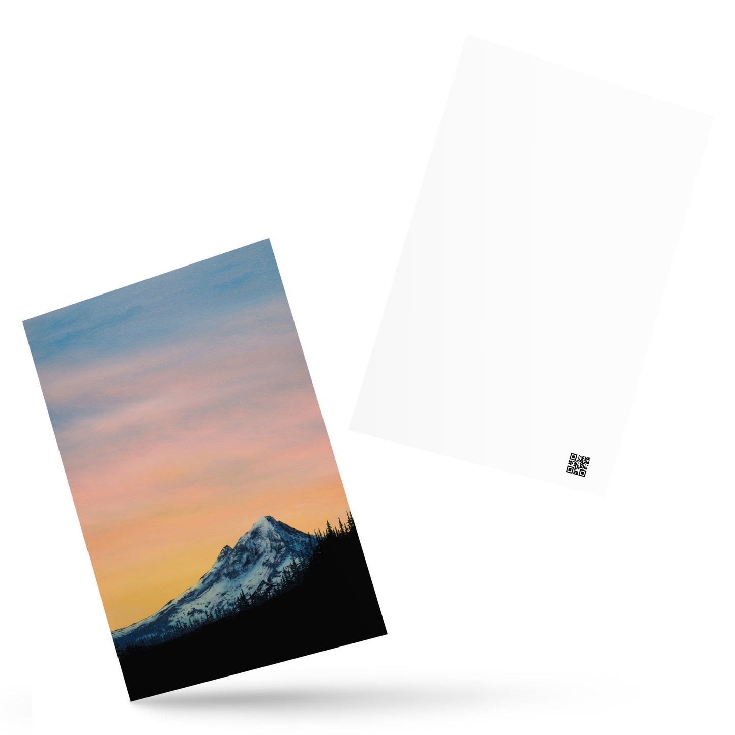 Alpine Twilight Postcard