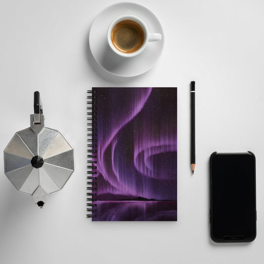 Lavender Dream Spiral notebook