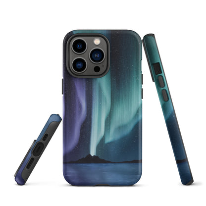 Curtains of Light Tough iPhone case