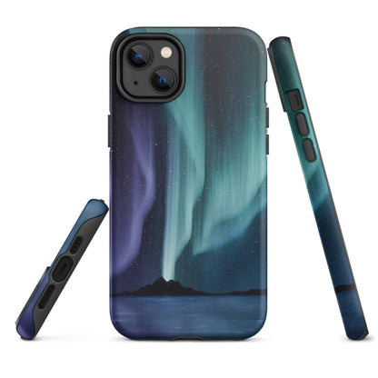 Curtains of Light Tough iPhone case